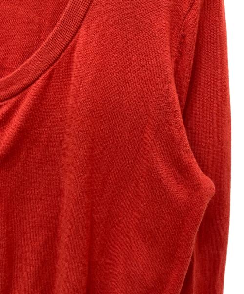 Vivienne Westwood RED LABEL（ヴィヴィアンウエストウッドレッドレーベル）Vivienne Westwood RED LABEL (ヴィヴィアンウエストウッドレッドレーベル) ニットカーディガン レッド サイズ:3の古着・服飾アイテム