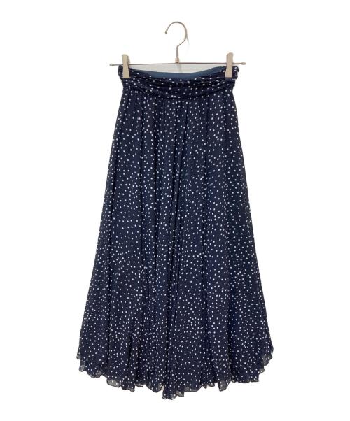 JENNE（ジェンヌ）JENNE (ジェンヌ) パリジェンヌリッチボリュームスカート ネイビー サイズ:Sの古着・服飾アイテム