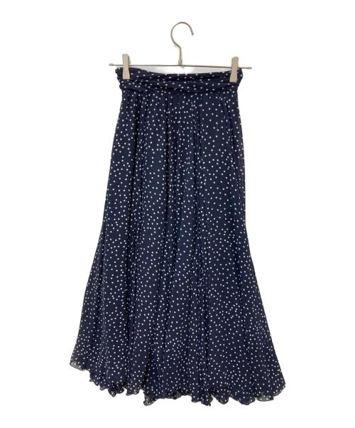 JENNE（ジェンヌ）JENNE (ジェンヌ) パリジェンヌリッチボリュームスカート ネイビー サイズ:Sの古着・服飾アイテム