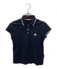 MONCLER（モンクレール）の古着「MAGLIA POLO MANICA CORTA」｜ネイビー