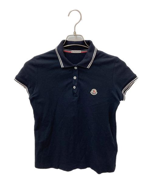 MONCLER（モンクレール）MONCLER (モンクレール) MAGLIA POLO MANICA CORTA ネイビー サイズ:XSの古着・服飾アイテム