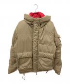 Liberaidersリベレイダース）の古着「MOUNTAIN RANGE DOWN JACKET IV　マウンテン レンジ ダウン ジャケット」｜ベージュ