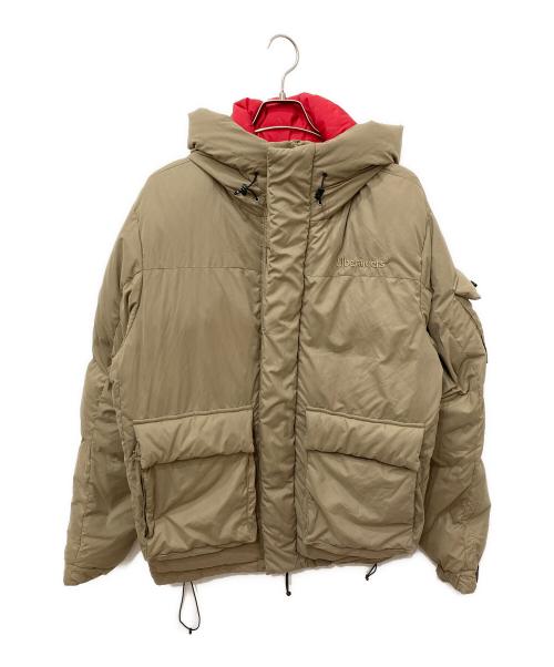 Liberaiders（リベレイダース）Liberaiders (リベレイダース) MOUNTAIN RANGE DOWN JACKET IV　マウンテン レンジ ダウン ジャケット ベージュ サイズ:Lの古着・服飾アイテム