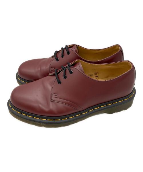Dr.Martens（ドクターマーチン）Dr.Martens (ドクターマーチン) 3ホールシューズ ボルドー サイズ:8の古着・服飾アイテム