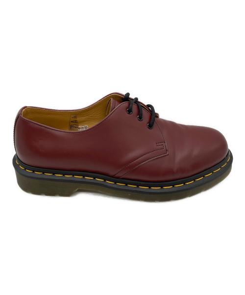 Dr.Martens（ドクターマーチン）Dr.Martens (ドクターマーチン) 3ホールシューズ ボルドー サイズ:8の古着・服飾アイテム