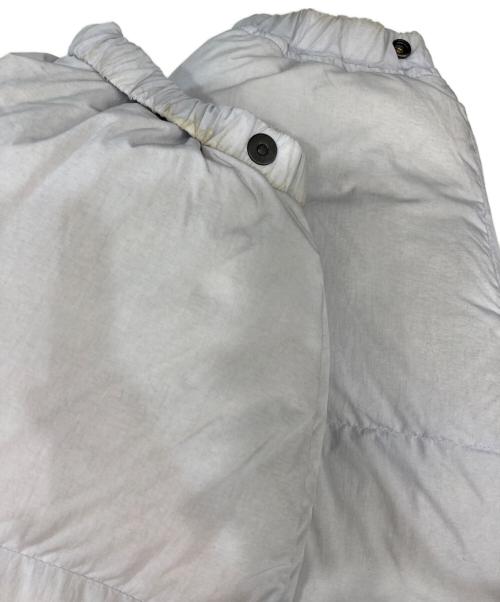 STEVEN ALAN（スティーブンアラン）STEVEN ALAN (スティーブンアラン) Re/NY DOME DOWN JACKET　リサイクルナイロン ドーム ダウンジャケット ライトグレー サイズ:Sの古着・服飾アイテム