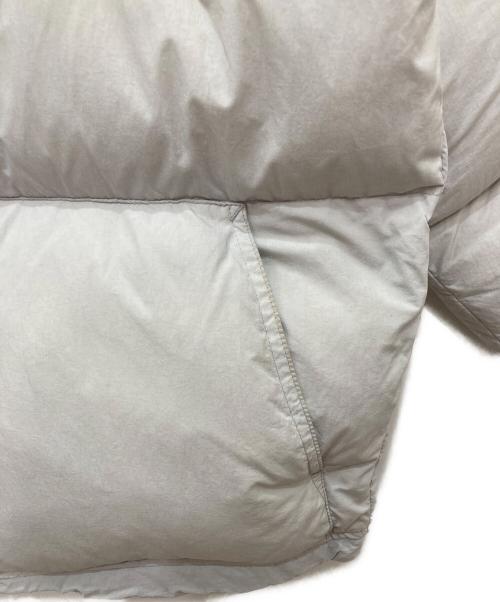 STEVEN ALAN（スティーブンアラン）STEVEN ALAN (スティーブンアラン) Re/NY DOME DOWN JACKET　リサイクルナイロン ドーム ダウンジャケット ライトグレー サイズ:Sの古着・服飾アイテム