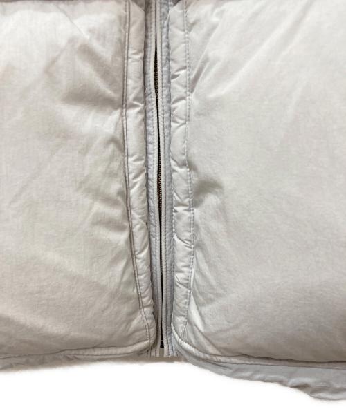 STEVEN ALAN（スティーブンアラン）STEVEN ALAN (スティーブンアラン) Re/NY DOME DOWN JACKET　リサイクルナイロン ドーム ダウンジャケット ライトグレー サイズ:Sの古着・服飾アイテム