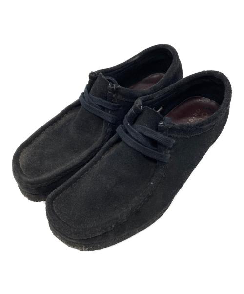 CLARKS（クラークス）CLARKS (クラークス) ワラビーシューズ ブラック サイズ:25の古着・服飾アイテム