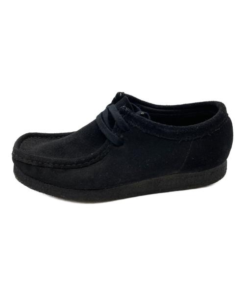 CLARKS（クラークス）CLARKS (クラークス) ワラビーシューズ ブラック サイズ:25の古着・服飾アイテム