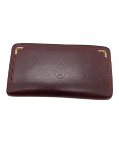 中古・古着通販】Cartier (カルティエ) パシャライン長財布 ブラック