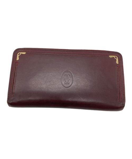 Cartier（カルティエ）Cartier (カルティエ) 長財布 ボルドーの古着・服飾アイテム