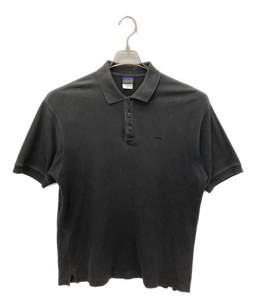 Patagonia（パタゴニア）Patagonia (パタゴニア) ポロシャツ ブラック サイズ:Mの古着・服飾アイテム