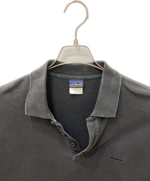 Patagonia（パタゴニア）Patagonia (パタゴニア) ポロシャツ ブラック サイズ:Mの古着・服飾アイテム
