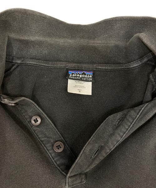 Patagonia（パタゴニア）Patagonia (パタゴニア) ポロシャツ ブラック サイズ:Mの古着・服飾アイテム