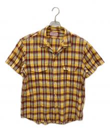 ARTHUR'S BEING（アーサーズ・ビーイング）の古着「半袖シャツ」｜イエロー