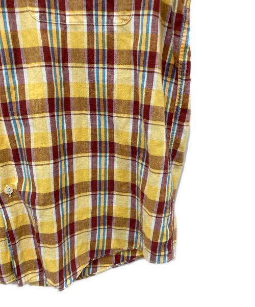 ARTHUR'S BEING（アーサーズ・ビーイング）ARTHUR'S BEING (アーサーズ・ビーイング) 半袖シャツ イエロー サイズ:Lの古着・服飾アイテム