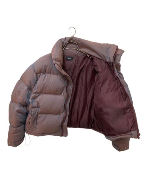 BREATH（ブレス）BREATH (ブレス) IRIDESCENT DOWN JACKET　イリデッスント ダウン ジャケット ブラウン サイズ:Mの古着・服飾アイテム
