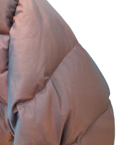 BREATH（ブレス）BREATH (ブレス) IRIDESCENT DOWN JACKET　イリデッスント ダウン ジャケット ブラウン サイズ:Mの古着・服飾アイテム