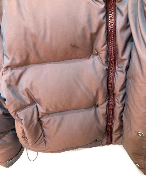 BREATH（ブレス）BREATH (ブレス) IRIDESCENT DOWN JACKET　イリデッスント ダウン ジャケット ブラウン サイズ:Mの古着・服飾アイテム