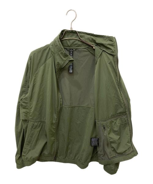 LULULEMON（ルルレモン）LULULEMON (ルルレモン) ナイロンジャケット グリーン サイズ:Mの古着・服飾アイテム