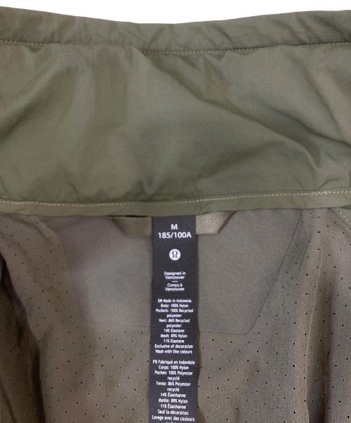 LULULEMON（ルルレモン）LULULEMON (ルルレモン) ナイロンジャケット グリーン サイズ:Mの古着・服飾アイテム