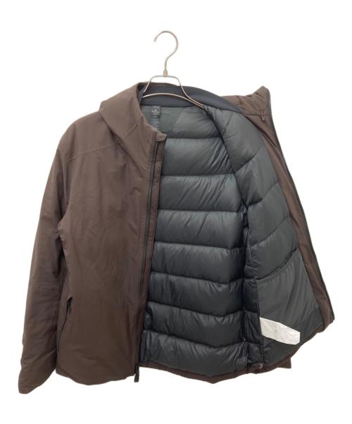 LULULEMON（ルルレモン）LULULEMON (ルルレモン) ダウンジャケット ブラウン サイズ:Mの古着・服飾アイテム