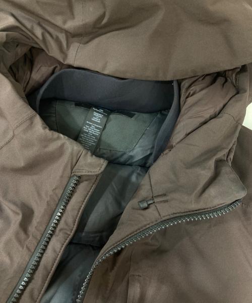 LULULEMON（ルルレモン）LULULEMON (ルルレモン) ダウンジャケット ブラウン サイズ:Mの古着・服飾アイテム