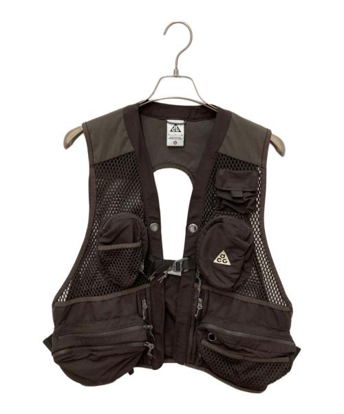 ACG（エーシージー）ACG (エーシージー) BUTTLES VEST ブラウン サイズ:Sの古着・服飾アイテム