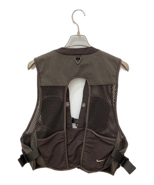 ACG（エーシージー）ACG (エーシージー) BUTTLES VEST ブラウン サイズ:Sの古着・服飾アイテム