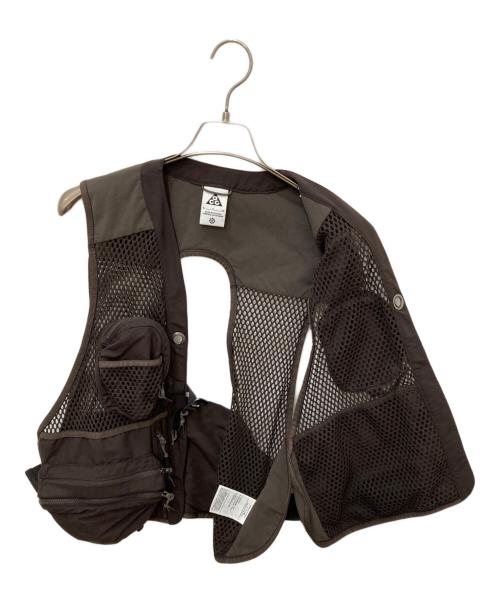 ACG（エーシージー）ACG (エーシージー) BUTTLES VEST ブラウン サイズ:Sの古着・服飾アイテム