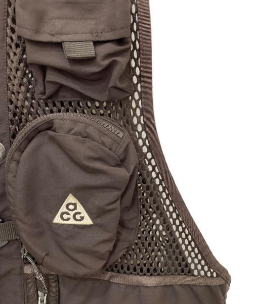 ACG（エーシージー）ACG (エーシージー) BUTTLES VEST ブラウン サイズ:Sの古着・服飾アイテム