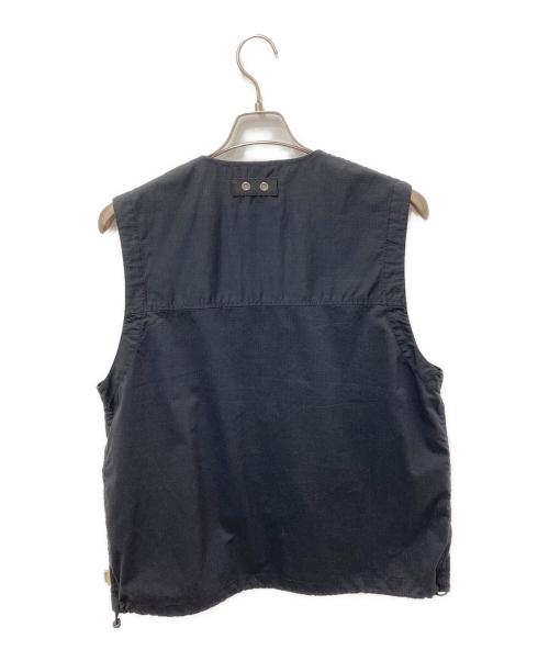 unfrm（ユニフォーム）UNFRM (ユニフォーム) ナイロンベスト ブラック サイズ:Mの古着・服飾アイテム