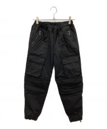 DIESEL（ディーゼル）の古着「P-MIRT ナイロンカーゴパンツ」｜ブラック