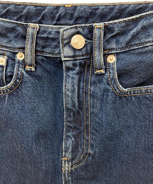 Calvin Klein（カルバンクライン）Calvin Klein (カルバンクライン) マキシスカート インディゴ サイズ:24の古着・服飾アイテム
