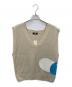 FAF（エフエーエフ）の古着「BOBBY KNIT VEST」｜アイボリー