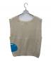 FAF (エフエーエフ) BOBBY KNIT VEST アイボリー サイズ:3 未使用品：6000円