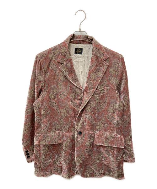 Needles（ニードルズ）Needles (ニードルズ) ベロアジャケット ピンク サイズ:Sの古着・服飾アイテム