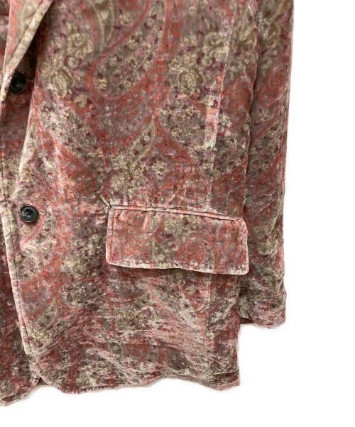 Needles（ニードルズ）Needles (ニードルズ) ベロアジャケット ピンク サイズ:Sの古着・服飾アイテム