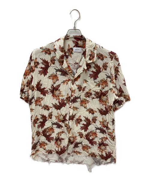 RHUDE（ルード）RHUDE (ルード) 半袖シャツ ベージュ サイズ:記載なしの為実寸参照の古着・服飾アイテム