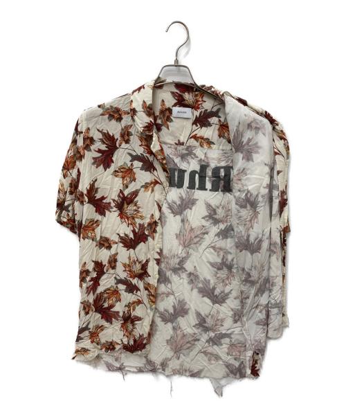 RHUDE（ルード）RHUDE (ルード) 半袖シャツ ベージュ サイズ:記載なしの為実寸参照の古着・服飾アイテム