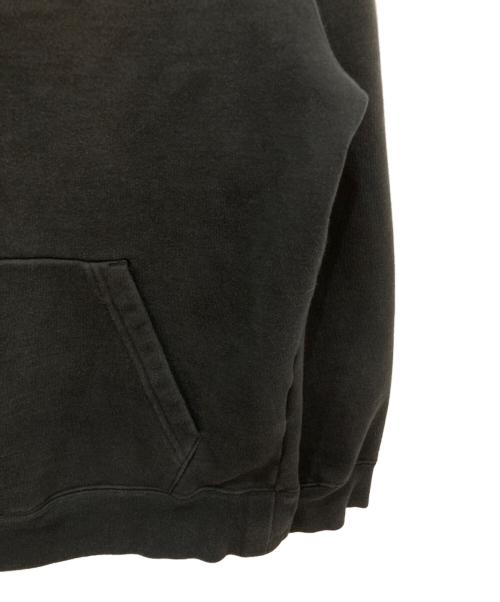 NIKE（ナイキ）NIKE (ナイキ) SUPREME (シュプリーム) Leather Applique Hooded Sweatshirt ブラック サイズ:Ｓの古着・服飾アイテム