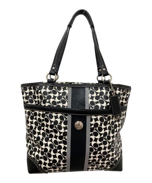 COACH（コーチ）COACH (コーチ) ハンドバッグ ブラックの古着・服飾アイテム