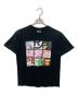 BAPE BY A BATHING APE（ベイプバイアベイシングエイプ）の古着「プリントTシャツ」｜ブラック