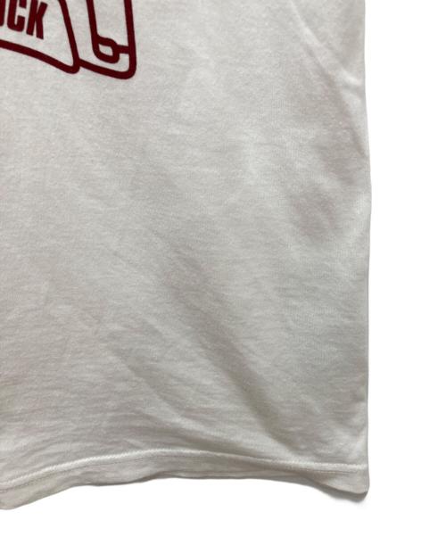 Hysteric Glamour（ヒステリックグラマー）Hysteric Glamour (ヒステリックグラマー) プリント リンガーネック Tシャツ ホワイト サイズ:XSの古着・服飾アイテム