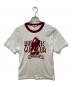 Hysteric Glamour（ヒステリックグラマー）の古着「プリント リンガーネック Tシャツ」｜ホワイト