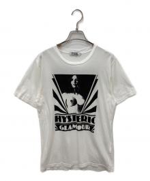 Hysteric Glamour（ヒステリックグラマー）の古着「プリントTシャツ」｜ホワイト
