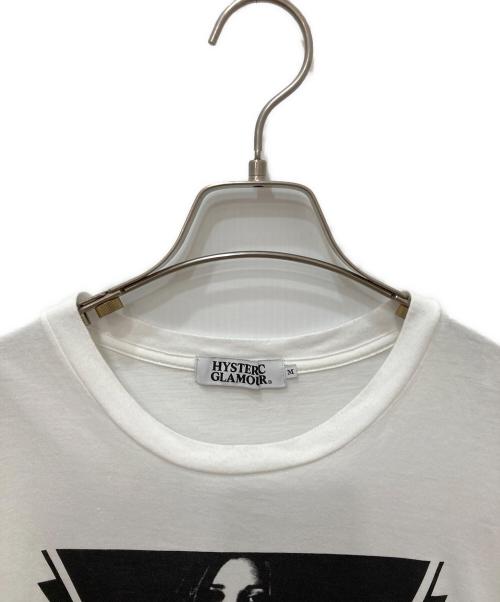 Hysteric Glamour（ヒステリックグラマー）Hysteric Glamour (ヒステリックグラマー) プリントTシャツ ホワイト サイズ:Ｍの古着・服飾アイテム