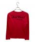 Hysteric Glamour (ヒステリックグラマー) ロングスリーブカットソー レッド サイズ:S：4000円
