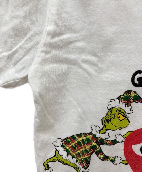 PLAY COMME des GARCONS（プレイコムデギャルソン）PLAY COMME des GARCONS (プレイコムデギャルソン) プリントTシャツ ホワイト サイズ:Sの古着・服飾アイテム